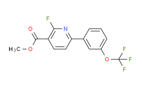 AM80073 | 1261663-51-7 | Methyl 2-fluoro-6-(3-(trifluoromethoxy)phenyl)nicotinate