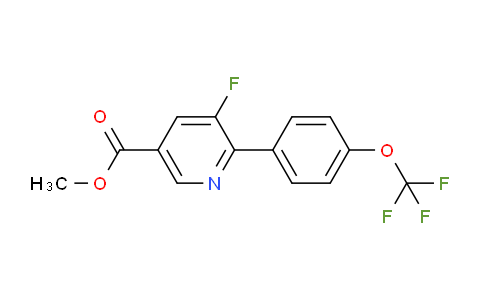 AM80080 | 1261464-81-6 | Methyl 5-fluoro-6-(4-(trifluoromethoxy)phenyl)nicotinate