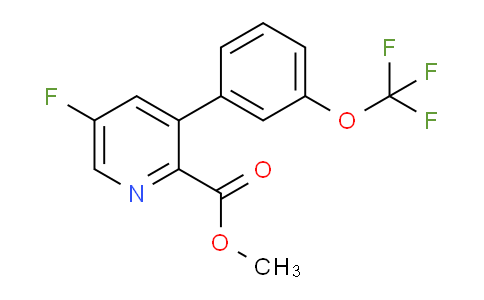 AM80084 | 1261855-19-9 | Methyl 5-fluoro-3-(3-(trifluoromethoxy)phenyl)picolinate