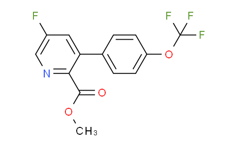 AM80085 | 1261744-34-6 | Methyl 5-fluoro-3-(4-(trifluoromethoxy)phenyl)picolinate