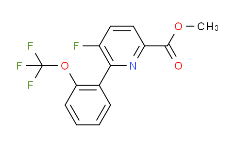 AM80086 | 1261617-20-2 | Methyl 5-fluoro-6-(2-(trifluoromethoxy)phenyl)picolinate