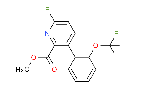 AM80089 | 1261464-88-3 | Methyl 6-fluoro-3-(2-(trifluoromethoxy)phenyl)picolinate