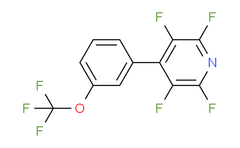 AM80096 | 1261515-48-3 | 2,3,5,6-Tetrafluoro-4-(3-(trifluoromethoxy)phenyl)pyridine