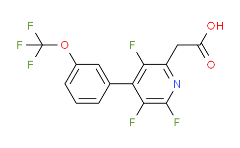 AM80102 | 1261466-94-7 | 3,5,6-Trifluoro-4-(3-(trifluoromethoxy)phenyl)pyridine-2-acetic acid