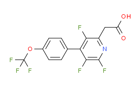 AM80103 | 1261842-72-1 | 3,5,6-Trifluoro-4-(4-(trifluoromethoxy)phenyl)pyridine-2-acetic acid