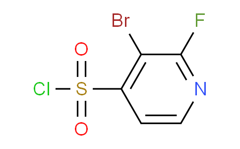 3-Bromo-2-fluoropyridine-4-sulfonyl chloride