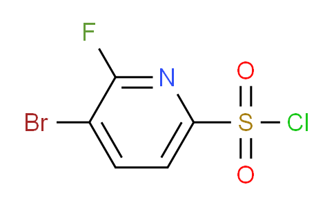 3-Bromo-2-fluoropyridine-6-sulfonyl chloride