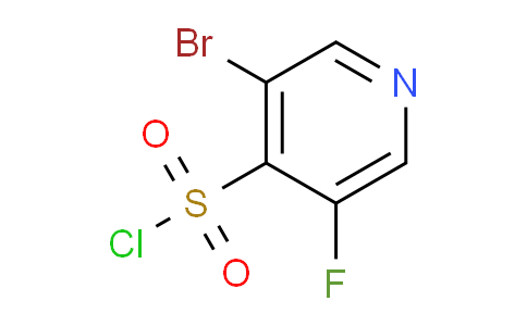 3-Bromo-5-fluoropyridine-4-sulfonyl chloride