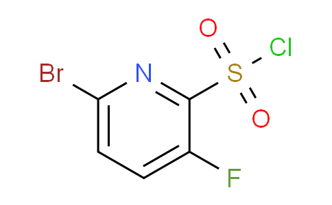 6-Bromo-3-fluoropyridine-2-sulfonyl chloride