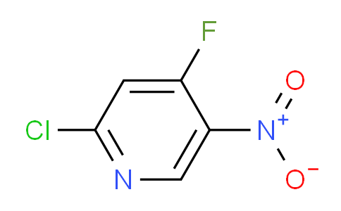 2-Chloro-4-fluoro-5-nitropyridine