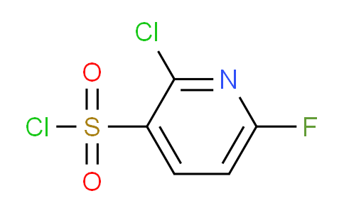 2-Chloro-6-fluoropyridine-3-sulfonyl chloride