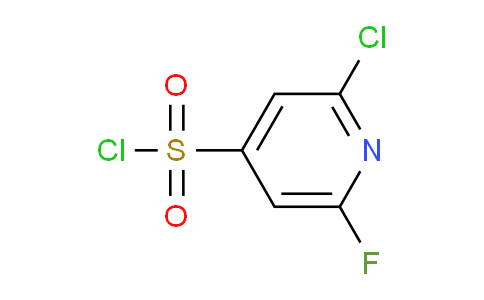 2-Chloro-6-fluoropyridine-4-sulfonyl chloride