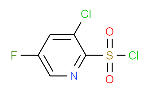 3-Chloro-5-fluoropyridine-2-sulfonyl chloride
