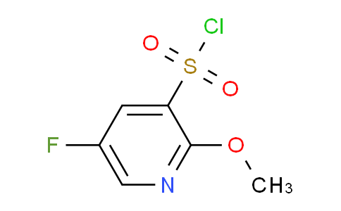 AM80165 | 1261801-22-2 | 5-Fluoro-2-methoxypyridine-3-sulfonyl chloride