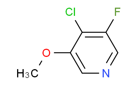4-Chloro-3-fluoro-5-methoxypyridine
