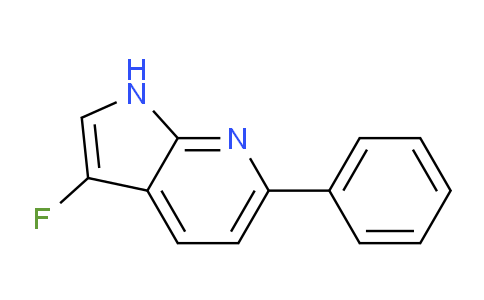 3-Fluoro-6-phenyl-1H-pyrrolo[2,3-b]pyridine