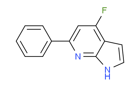 4-Fluoro-6-phenyl-1H-pyrrolo[2,3-b]pyridine