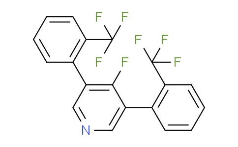 AM80254 | 1261816-34-5 | 3,5-Bis(2-(trifluoromethyl)phenyl)-4-fluoropyridine