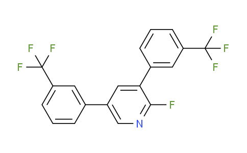 AM80255 | 1261494-44-3 | 3,5-Bis(3-(trifluoromethyl)phenyl)-2-fluoropyridine