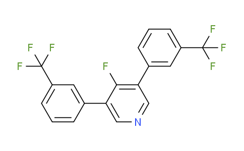 AM80256 | 1261848-18-3 | 3,5-Bis(3-(trifluoromethyl)phenyl)-4-fluoropyridine