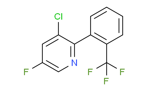 AM80262 | 1261813-33-5 | 3-Chloro-5-fluoro-2-(2-(trifluoromethyl)phenyl)pyridine