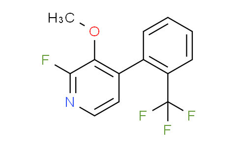 AM80266 | 1261816-61-8 | 2-Fluoro-3-methoxy-4-(2-(trifluoromethyl)phenyl)pyridine