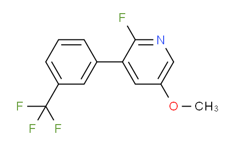 AM80270 | 1261599-61-4 | 2-Fluoro-5-methoxy-3-(3-(trifluoromethyl)phenyl)pyridine