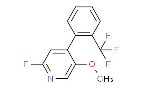 AM80272 | 1261564-90-2 | 2-Fluoro-5-methoxy-4-(2-(trifluoromethyl)phenyl)pyridine