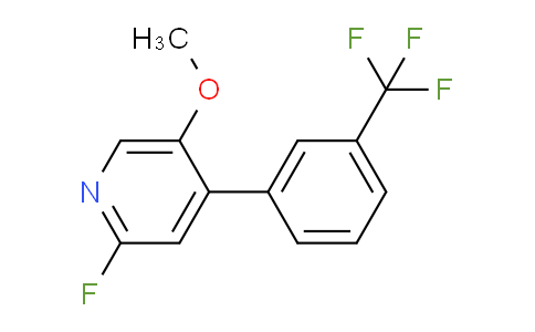 AM80273 | 1261687-72-2 | 2-Fluoro-5-methoxy-4-(3-(trifluoromethyl)phenyl)pyridine
