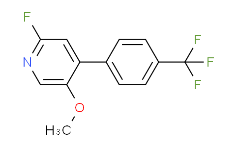 AM80274 | 1261816-67-4 | 2-Fluoro-5-methoxy-4-(4-(trifluoromethyl)phenyl)pyridine