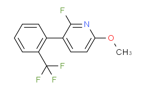 AM80275 | 1261687-75-5 | 2-Fluoro-6-methoxy-3-(2-(trifluoromethyl)phenyl)pyridine