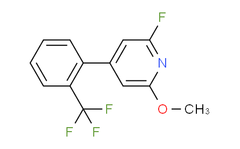 AM80278 | 1261816-73-2 | 2-Fluoro-6-methoxy-4-(2-(trifluoromethyl)phenyl)pyridine