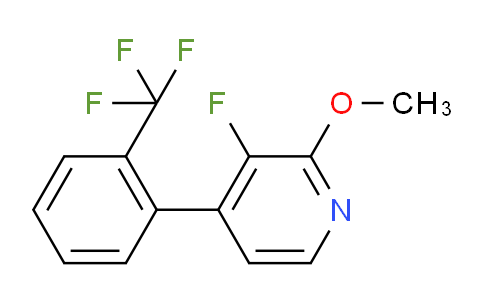 3-Fluoro-2-methoxy-4-(2-(trifluoromethyl)phenyl)pyridine