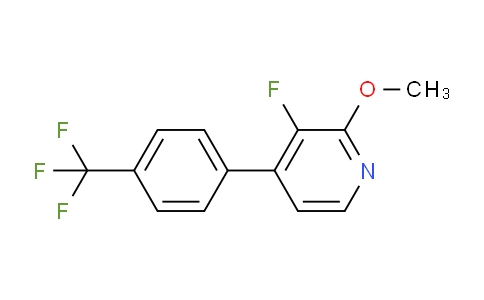 AM80283 | 1261816-85-6 | 3-Fluoro-2-methoxy-4-(4-(trifluoromethyl)phenyl)pyridine