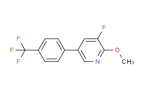 AM80286 | 1261577-71-2 | 3-Fluoro-2-methoxy-5-(4-(trifluoromethyl)phenyl)pyridine
