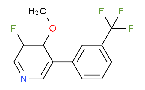 AM80288 | 1261687-80-2 | 3-Fluoro-4-methoxy-5-(3-(trifluoromethyl)phenyl)pyridine