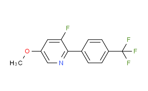 AM80292 | 1261687-81-3 | 3-Fluoro-5-methoxy-2-(4-(trifluoromethyl)phenyl)pyridine