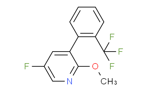 AM80293 | 1261466-66-3 | 5-Fluoro-2-methoxy-3-(2-(trifluoromethyl)phenyl)pyridine