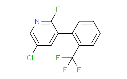 AM80297 | 1261497-02-2 | 5-Chloro-2-fluoro-3-(2-(trifluoromethyl)phenyl)pyridine