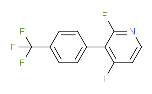 AM80347 | 1261803-91-1 | 2-Fluoro-4-iodo-3-(4-(trifluoromethyl)phenyl)pyridine