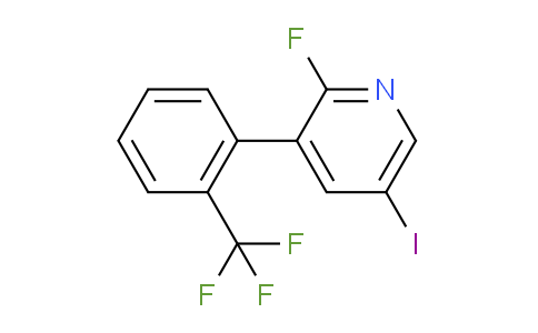 AM80348 | 1261564-88-8 | 2-Fluoro-5-iodo-3-(2-(trifluoromethyl)phenyl)pyridine