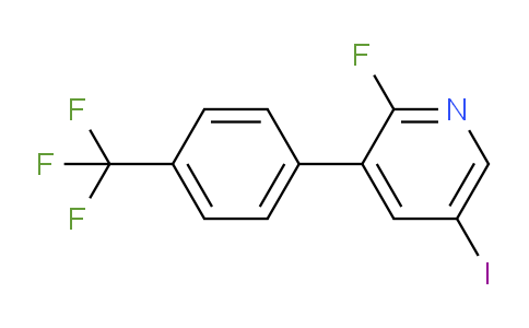 AM80350 | 1261740-96-8 | 2-Fluoro-5-iodo-3-(4-(trifluoromethyl)phenyl)pyridine