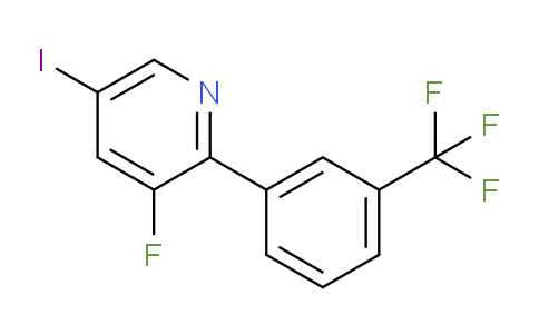 AM80352 | 1261493-73-5 | 3-Fluoro-5-iodo-2-(3-(trifluoromethyl)phenyl)pyridine