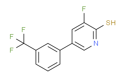 3-Fluoro-2-mercapto-5-(3-(trifluoromethyl)phenyl)pyridine
