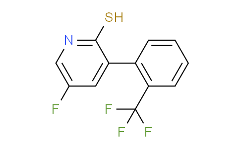 AM80360 | 1261466-56-1 | 5-Fluoro-2-mercapto-3-(2-(trifluoromethyl)phenyl)pyridine