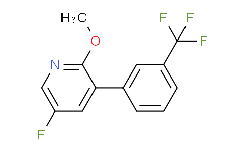 AM80362 | 1261753-74-5 | 5-Fluoro-2-methoxy-3-(3-(trifluoromethyl)phenyl)pyridine