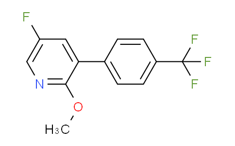 AM80363 | 1261577-74-5 | 5-Fluoro-2-methoxy-3-(4-(trifluoromethyl)phenyl)pyridine