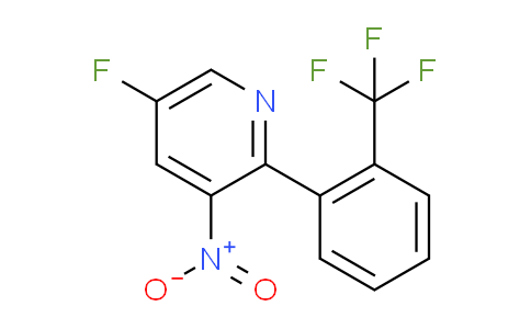 AM80370 | 1261887-22-2 | 5-Fluoro-3-nitro-2-(2-(trifluoromethyl)phenyl)pyridine