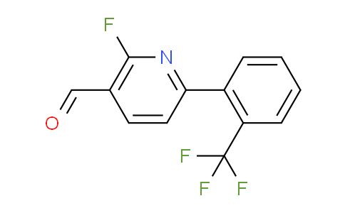 AM80412 | 1261688-06-5 | 2-Fluoro-6-(2-(trifluoromethyl)phenyl)nicotinaldehyde