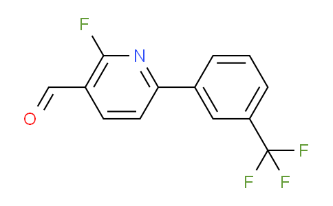 AM80413 | 1261885-07-7 | 2-Fluoro-6-(3-(trifluoromethyl)phenyl)nicotinaldehyde